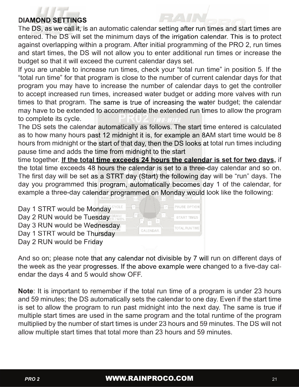 Hit Products Pro-Two User Manual | Page 23 / 28