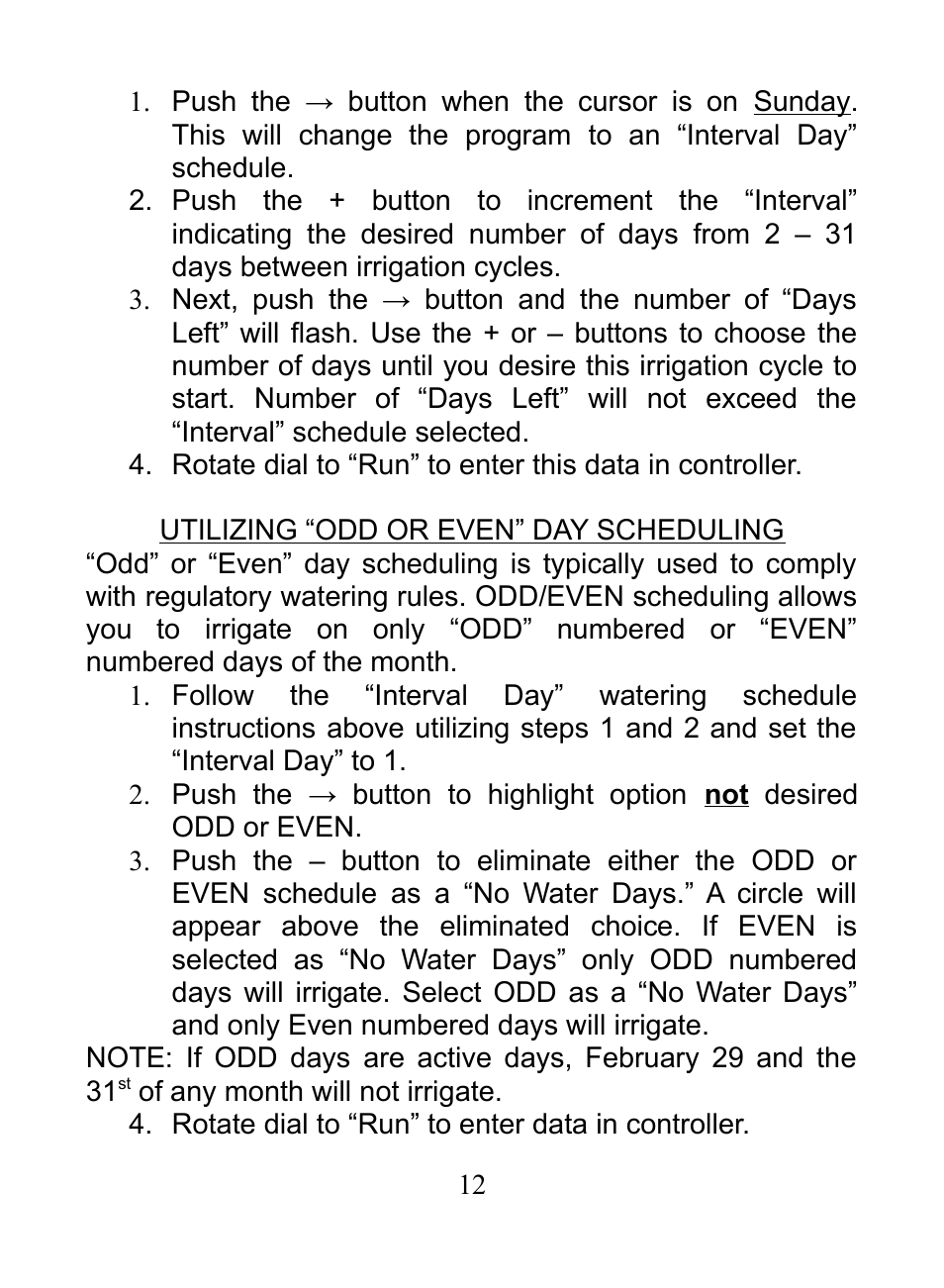 Hit Products RainPro Expandable User Manual | Page 12 / 20