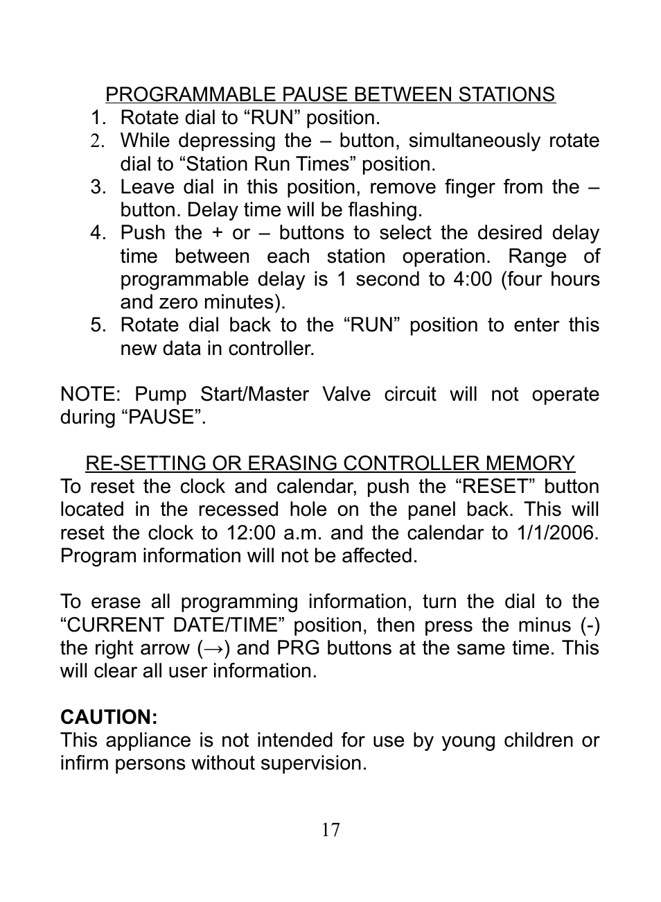 Hit Products RainPro Expandable User Manual | Page 17 / 20