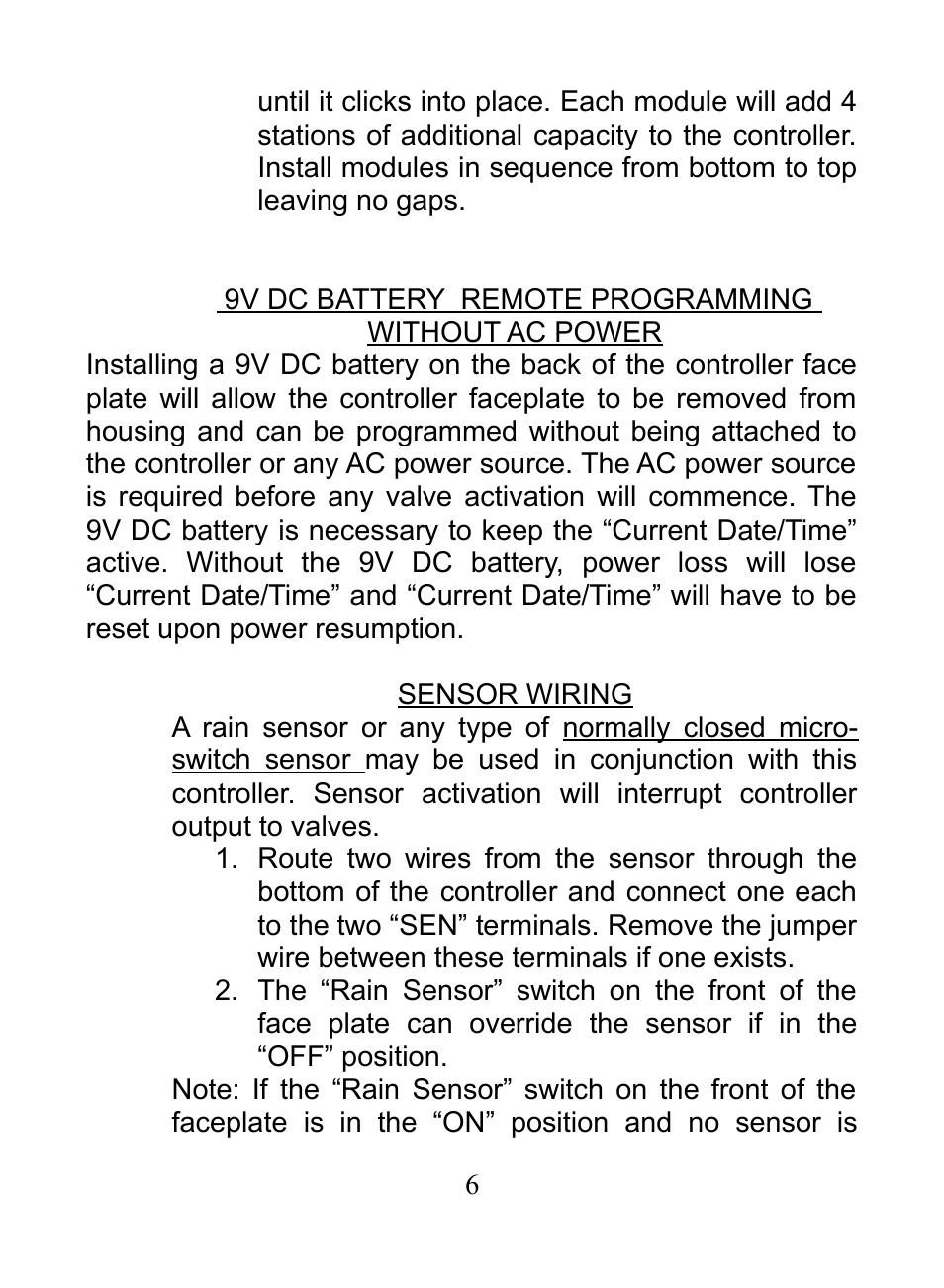 Hit Products RainPro Expandable User Manual | Page 6 / 20