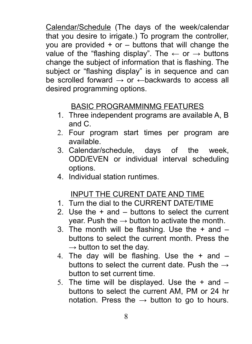 Hit Products RainPro Expandable User Manual | Page 8 / 20