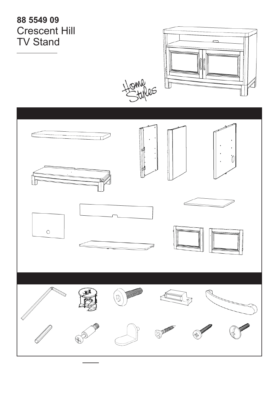 Home Styles 5549-09 User Manual | 4 pages