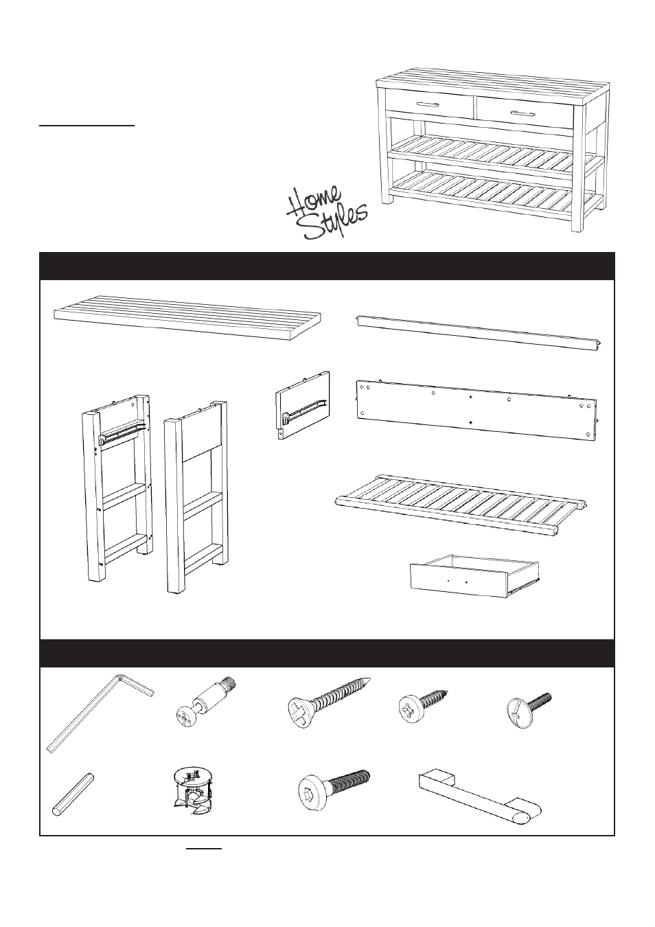 Home Styles 5516-06 User Manual | 4 pages