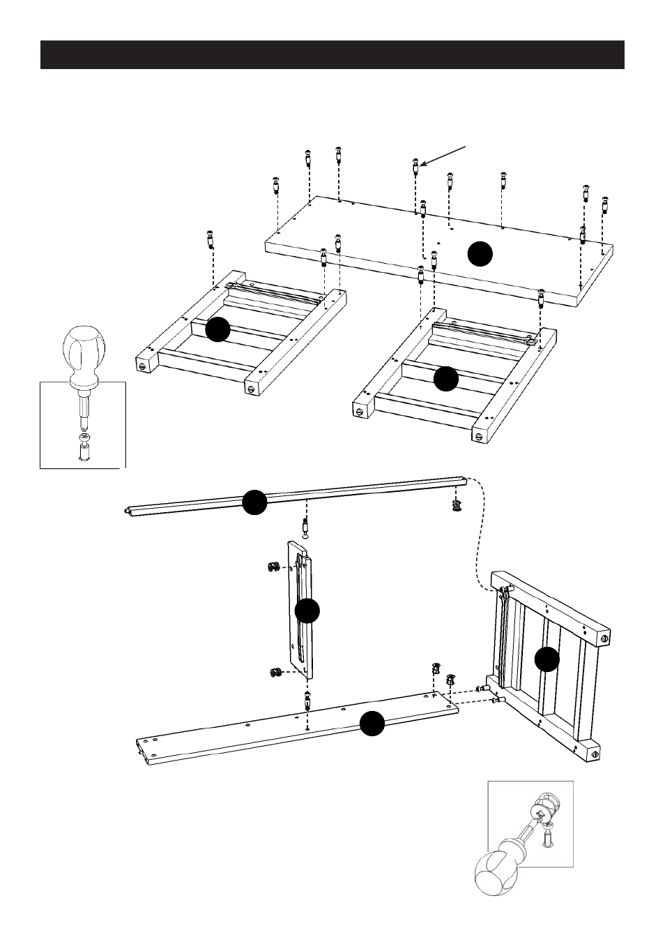 Assembly instructions 2 | Home Styles 5516-06 User Manual | Page 2 / 4