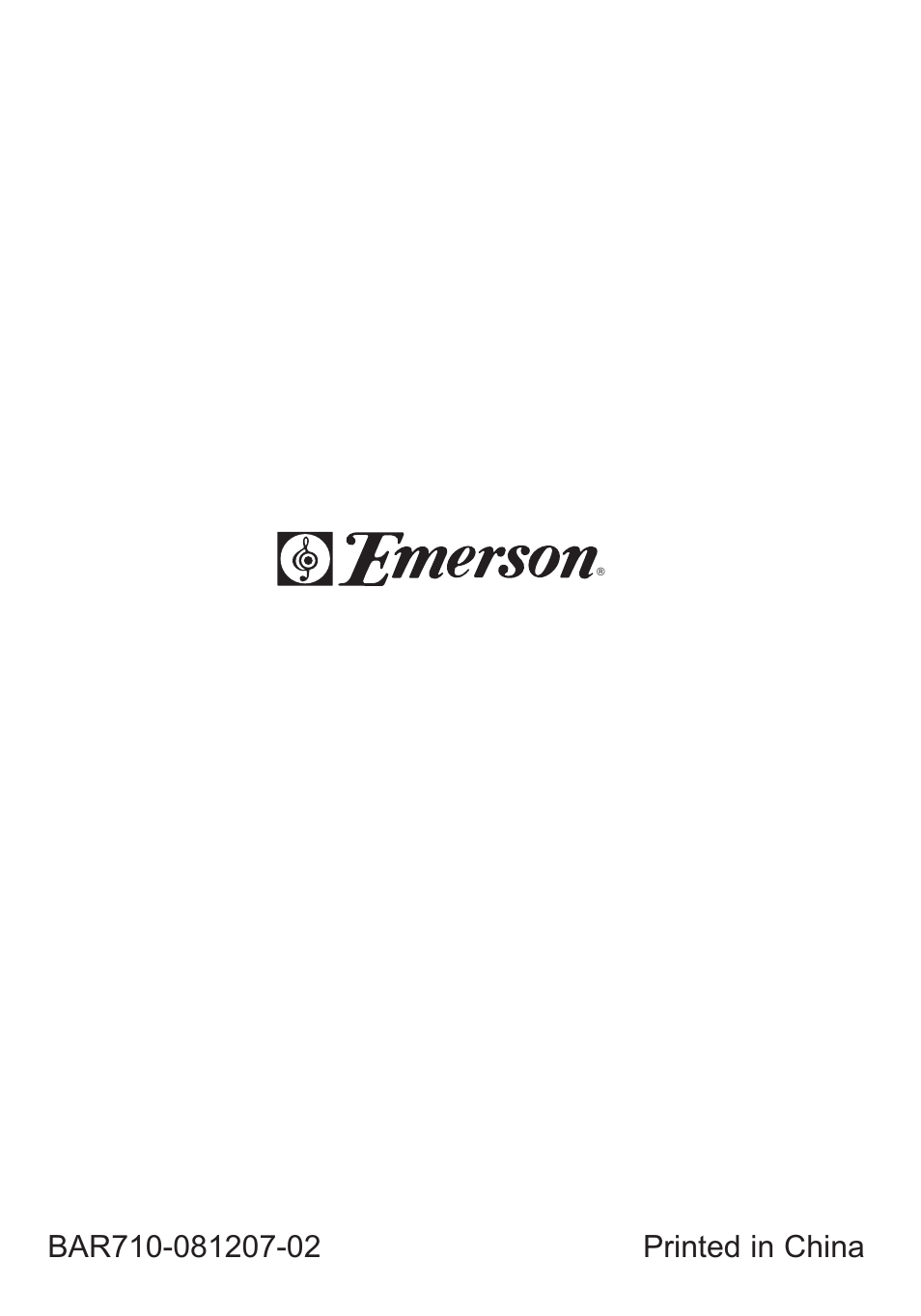 Emerson Radio Barbie Petal Sound System for iPod BAR710 User Manual | Page 27 / 27