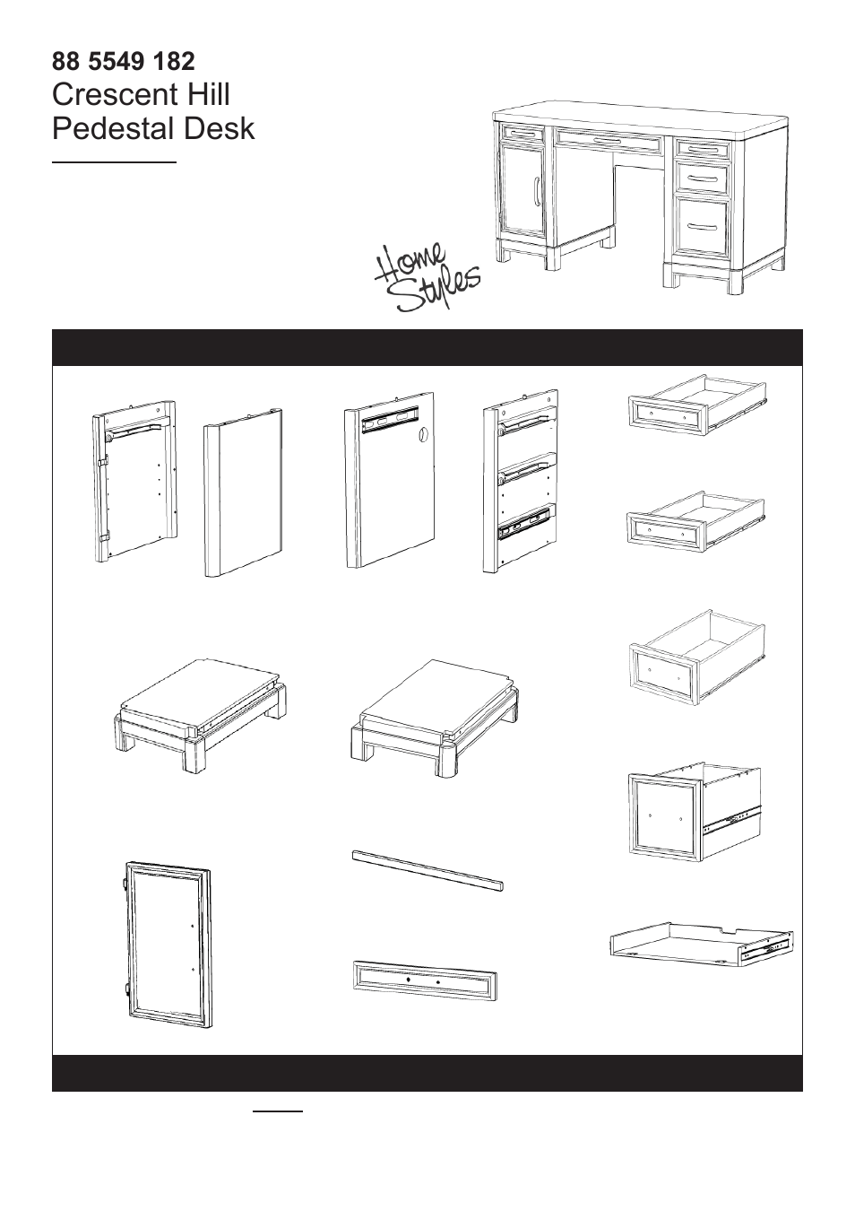 Home Styles 5549-18 User Manual | 10 pages