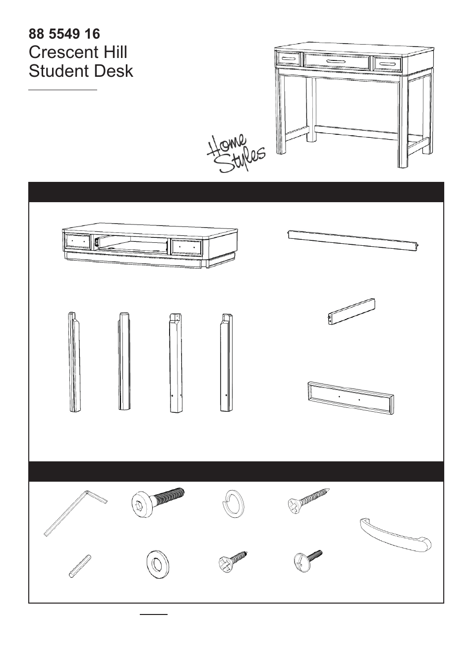 Home Styles 5549-16 User Manual | 3 pages