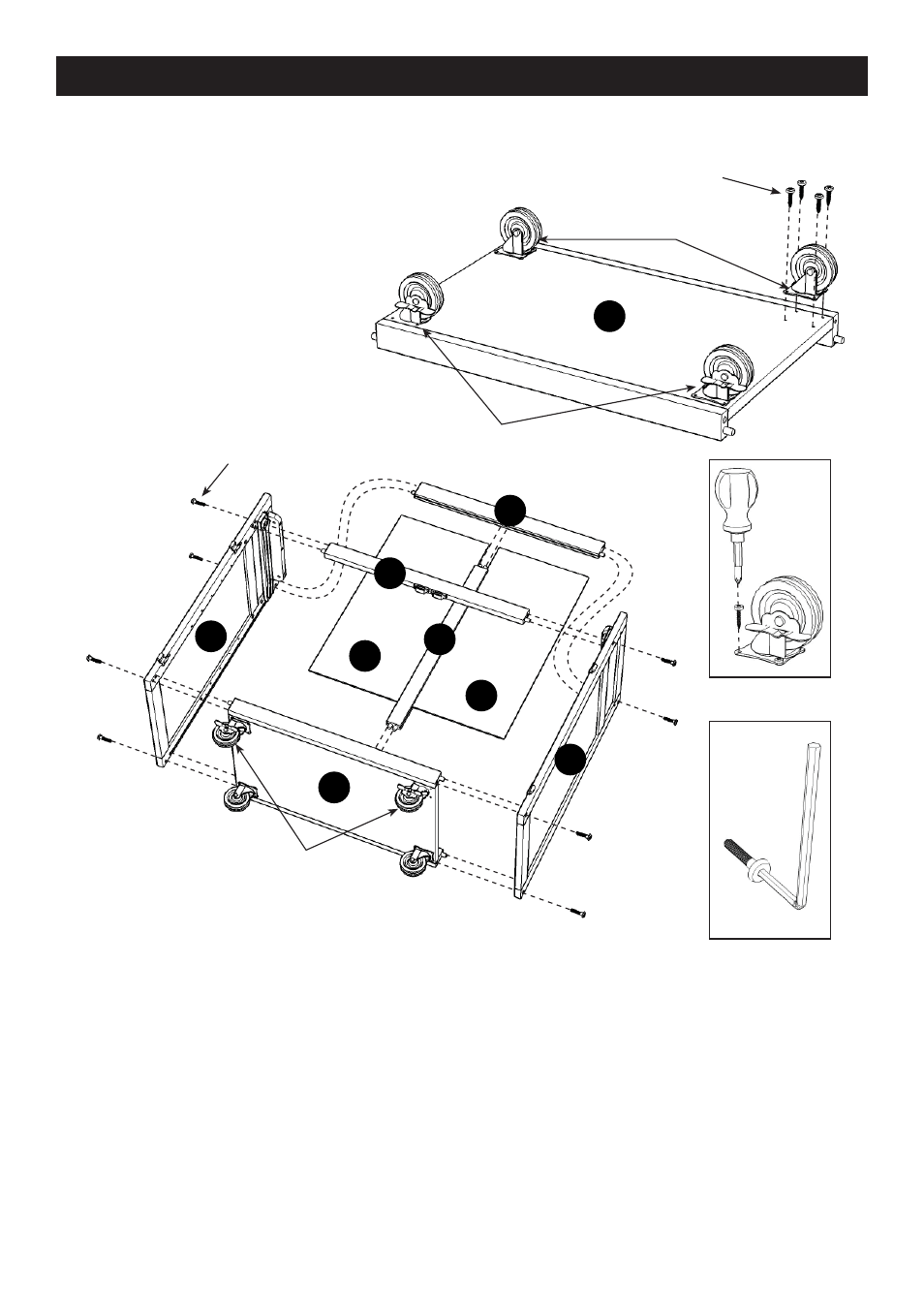 Assembly instructions 2 | Home Styles 9001-0611 User Manual | Page 2 / 5