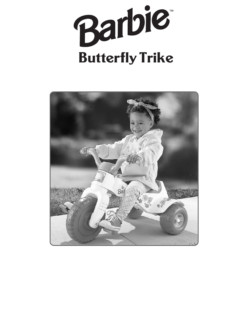 Barbie BUTTERFLY TRIKE 72639 User Manual | 8 pages