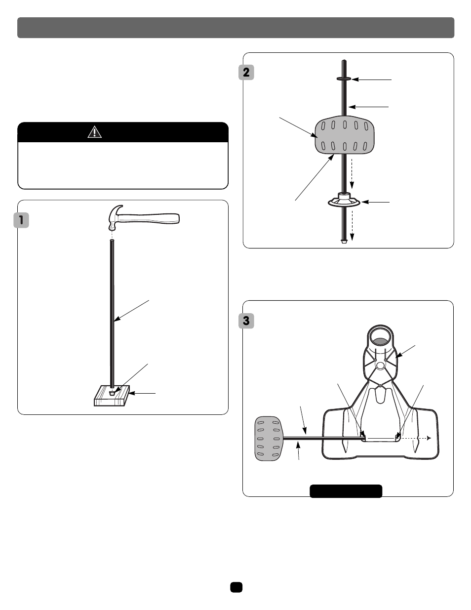 Assembly, Caution | Barbie BUTTERFLY TRIKE 72639 User Manual | Page 3 / 8