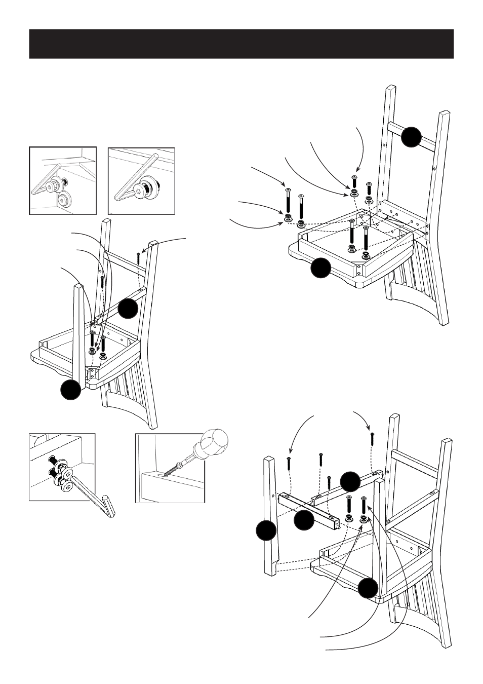 Assembly instruction 2 / 2, Ag g, Step 1 | Step 2, Step 3 | Home Styles 5516-88 User Manual | Page 2 / 2