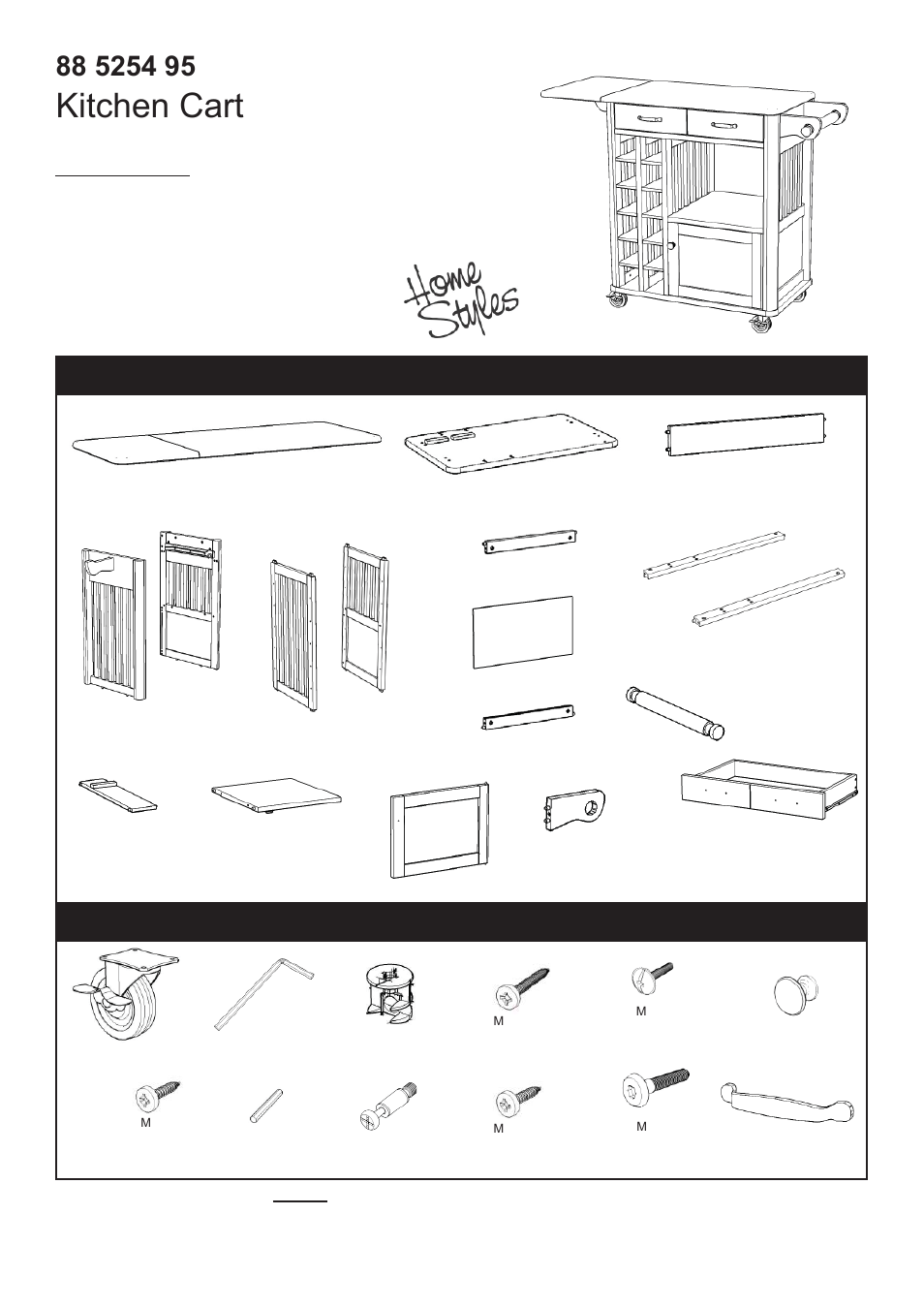 Home Styles 5254-95 User Manual | 5 pages