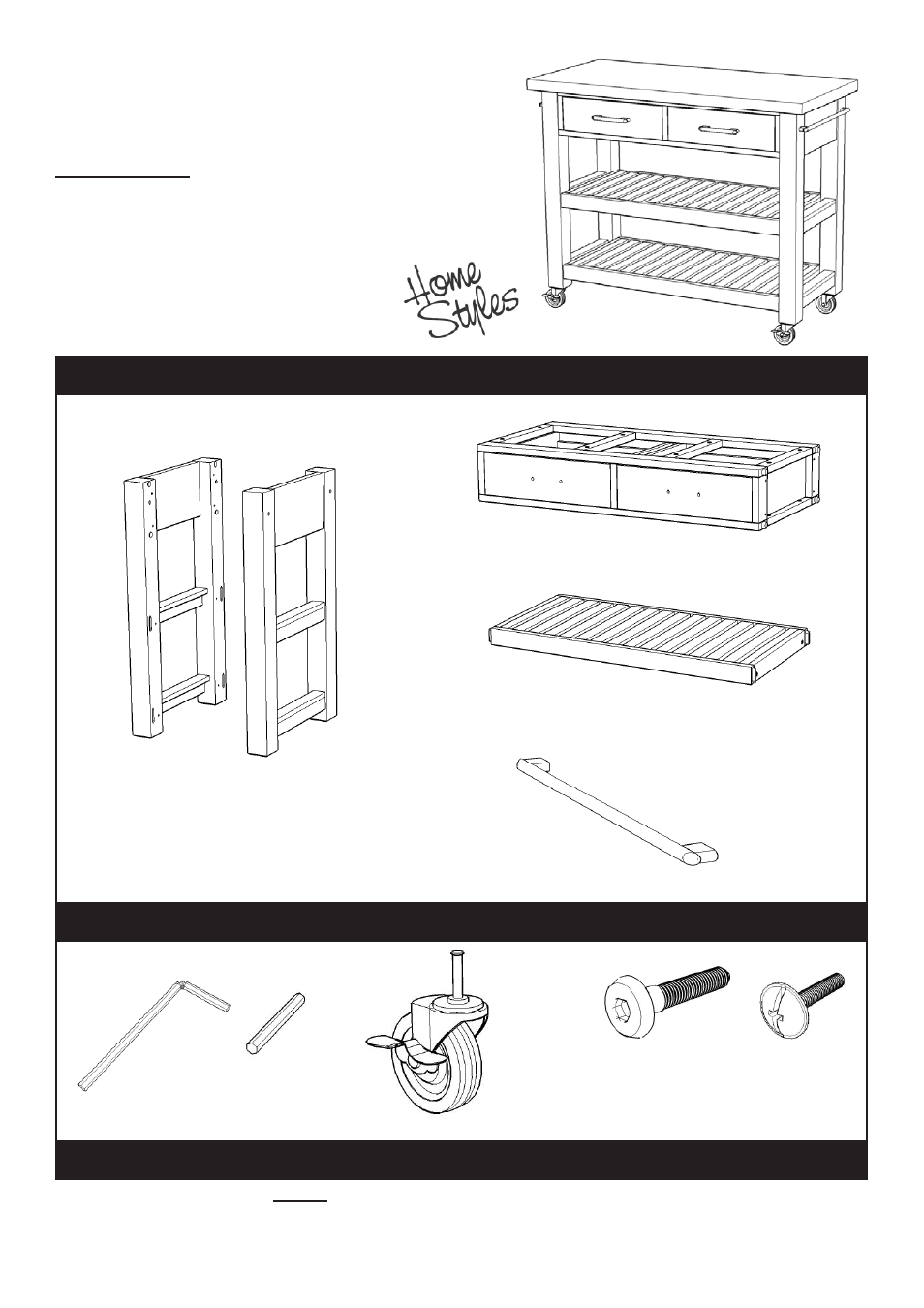 Home Styles 5134-95 User Manual | 4 pages