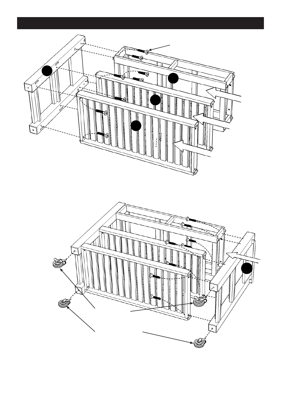 Assembly instructions 3 | Home Styles 5134-95 User Manual | Page 3 / 4