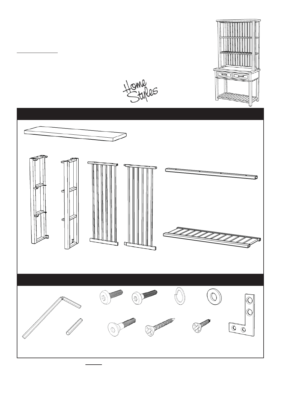 Home Styles 5411-615 User Manual | 3 pages