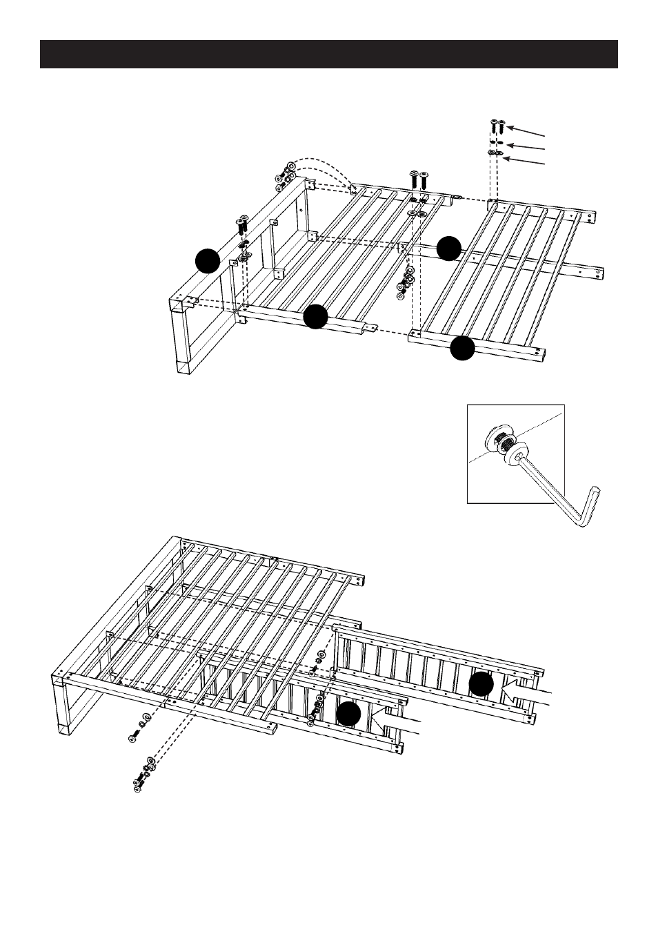 Assembly instructions 2 | Home Styles 5411-615 User Manual | Page 2 / 3