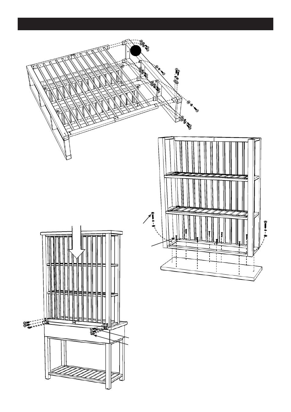 Assembly instructions 3 | Home Styles 5411-615 User Manual | Page 3 / 3