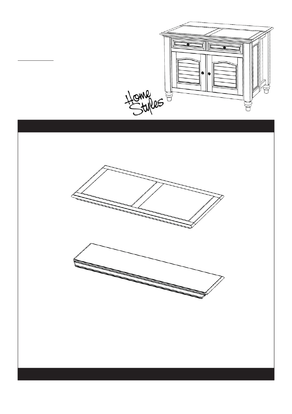 Home Styles 5588-94 User Manual | 2 pages
