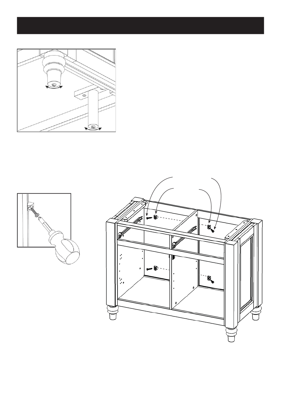 Assembly instruction 4 / 8, Step 7, Step 6 | Home Styles 5588-94 User Manual | Page 4 / 9