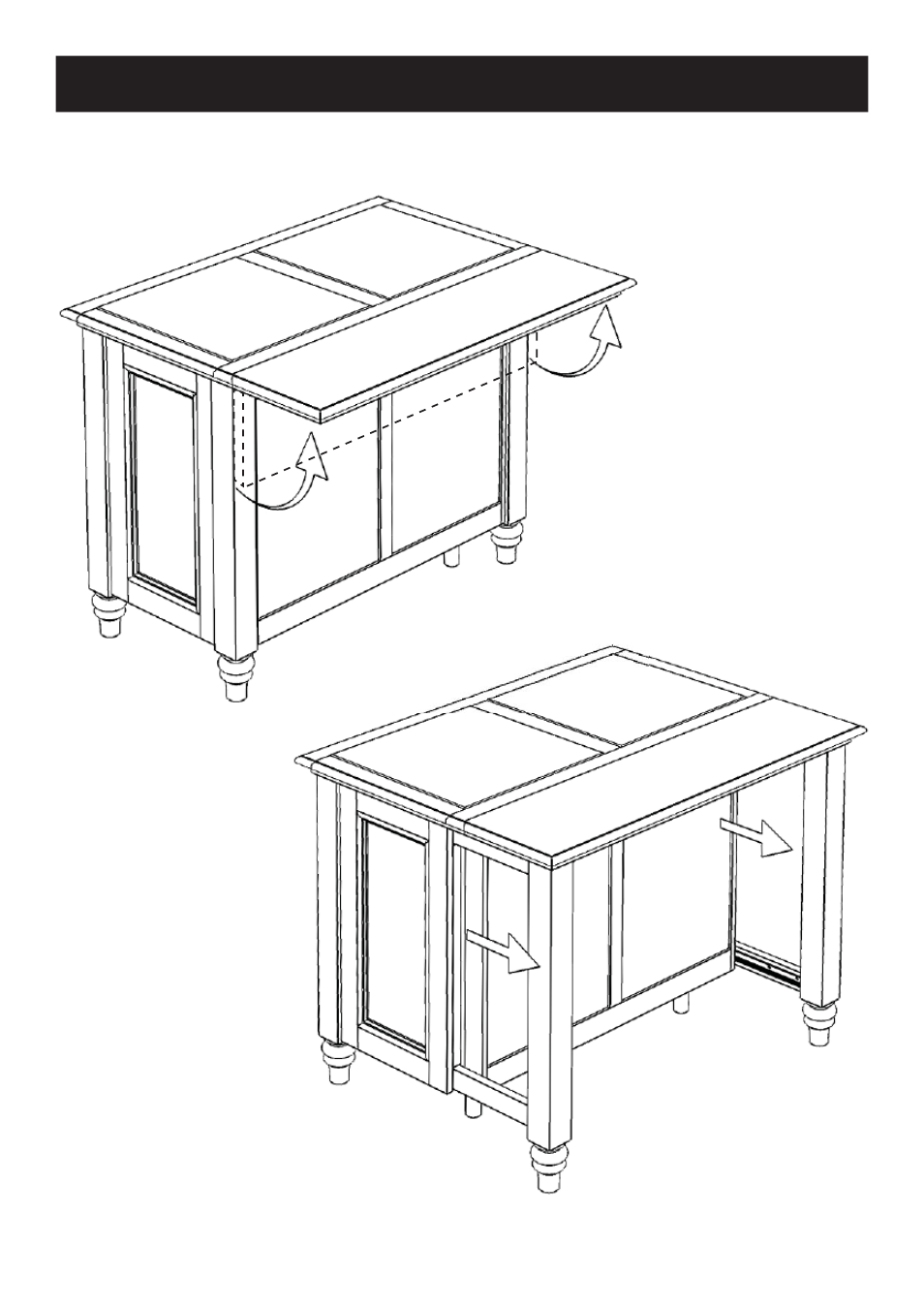 Assembly instruction 7 / 8 | Home Styles 5542-94 User Manual | Page 7 / 9