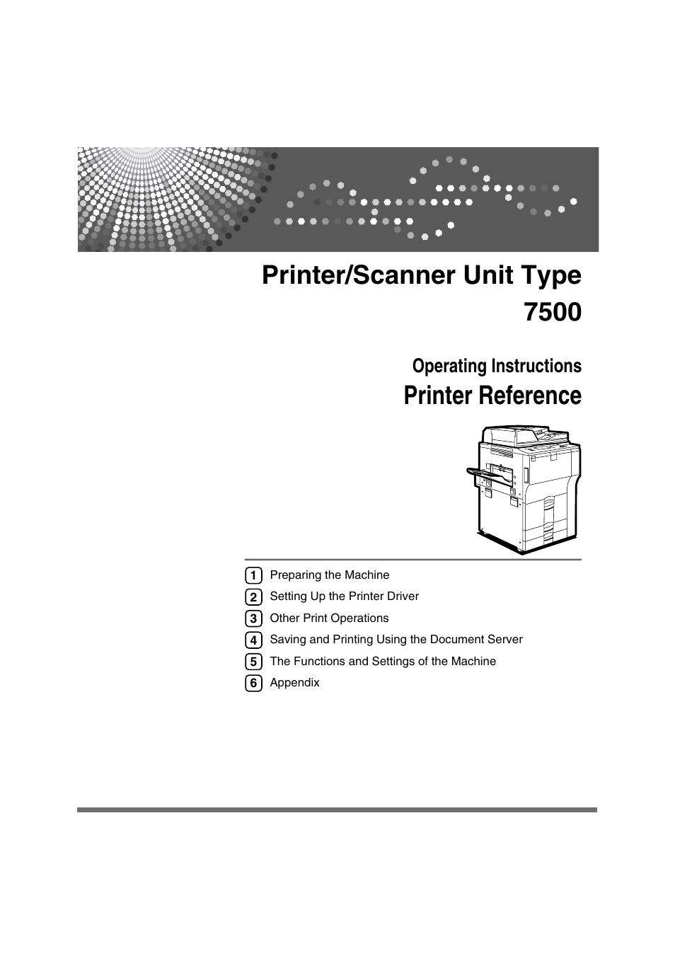 Ricoh 7500 User Manual | 158 pages