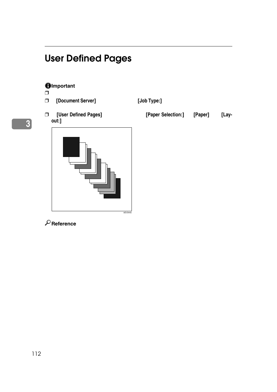 3user defined pages | Ricoh 7500 User Manual | Page 120 / 158