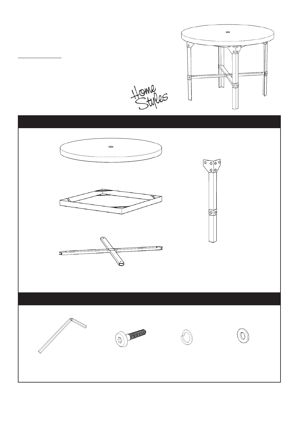 Home Styles 5670-30 User Manual | 3 pages