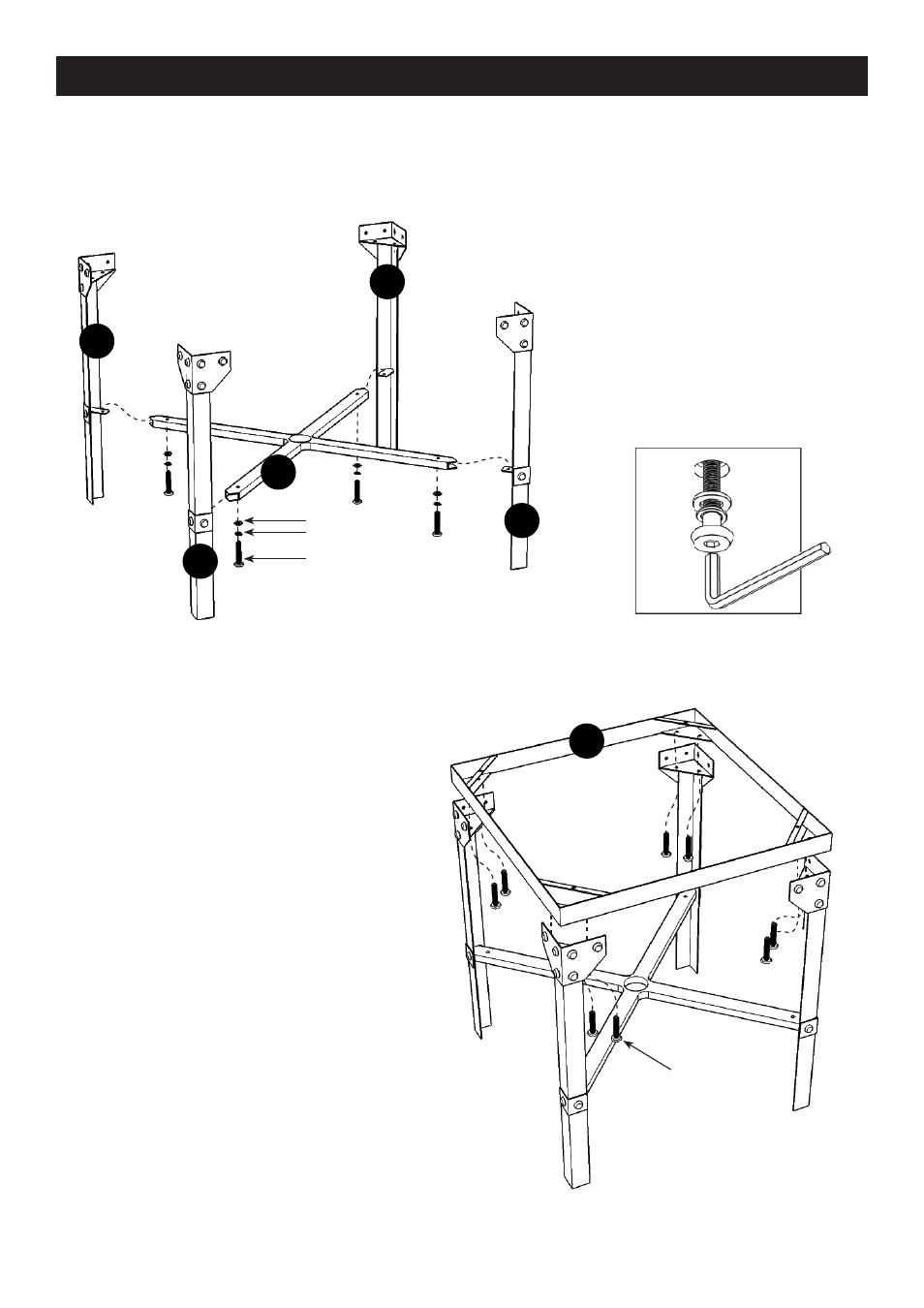 Assembly instructions 2, Db c | Home Styles 5670-30 User Manual | Page 2 / 3