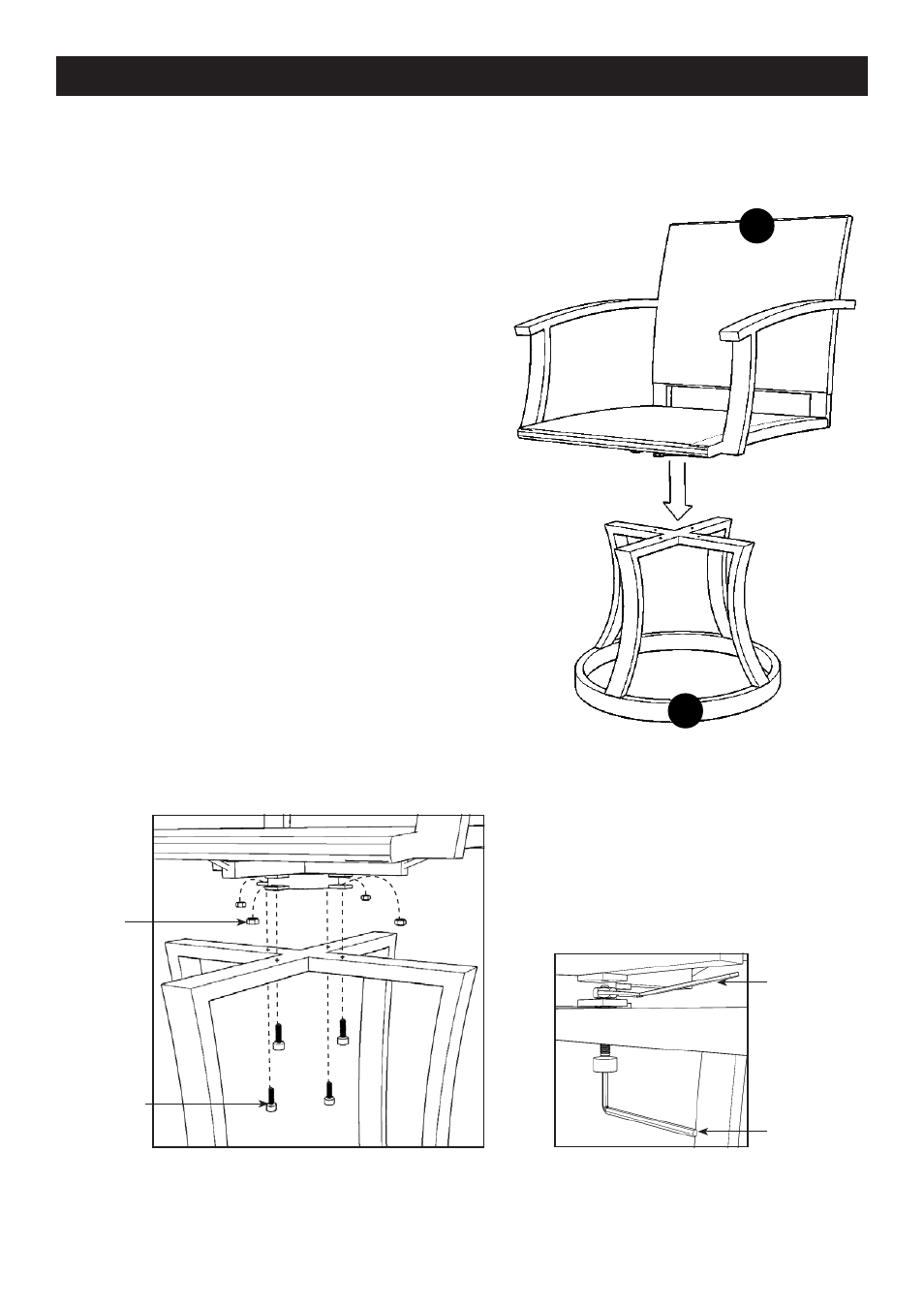 Assembly instructions 2 | Home Styles 5670-53 User Manual | Page 2 / 2