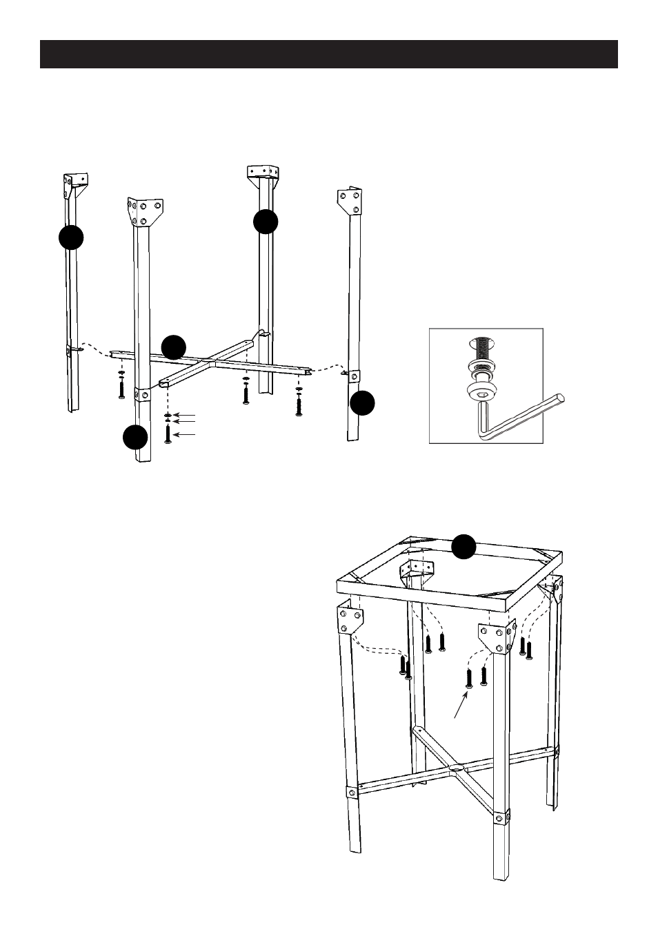 Assembly instructions 2, Db c | Home Styles 5670-35 User Manual | Page 2 / 3