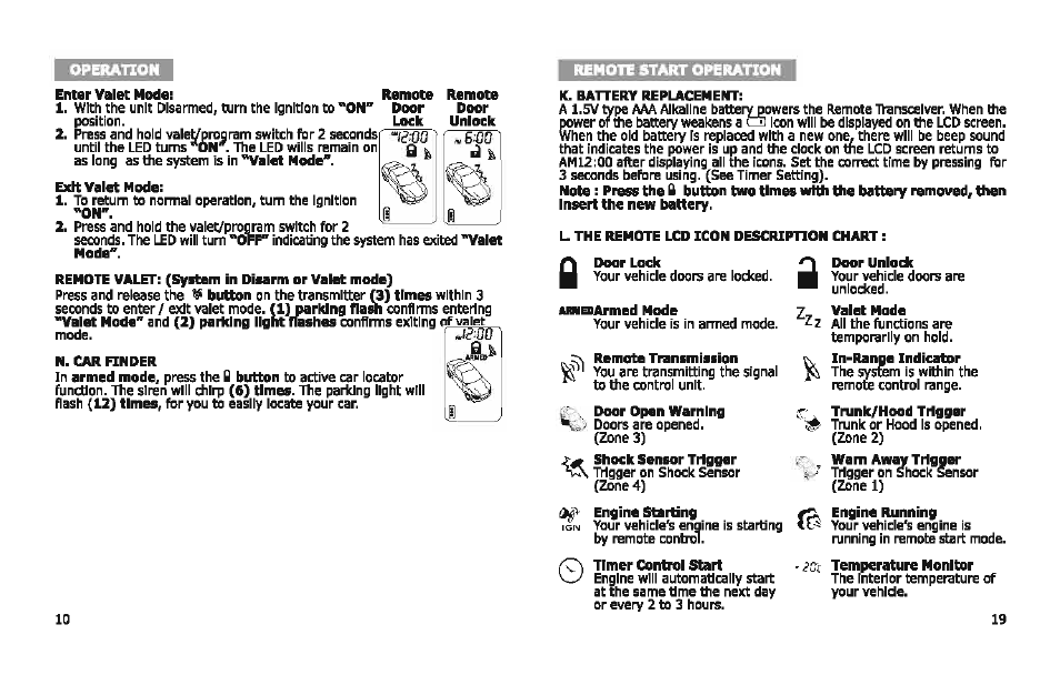 Mmedarmed mode, Remote transmiasion | Bulldog Security DELUXE 500 User Manual | Page 10 / 14