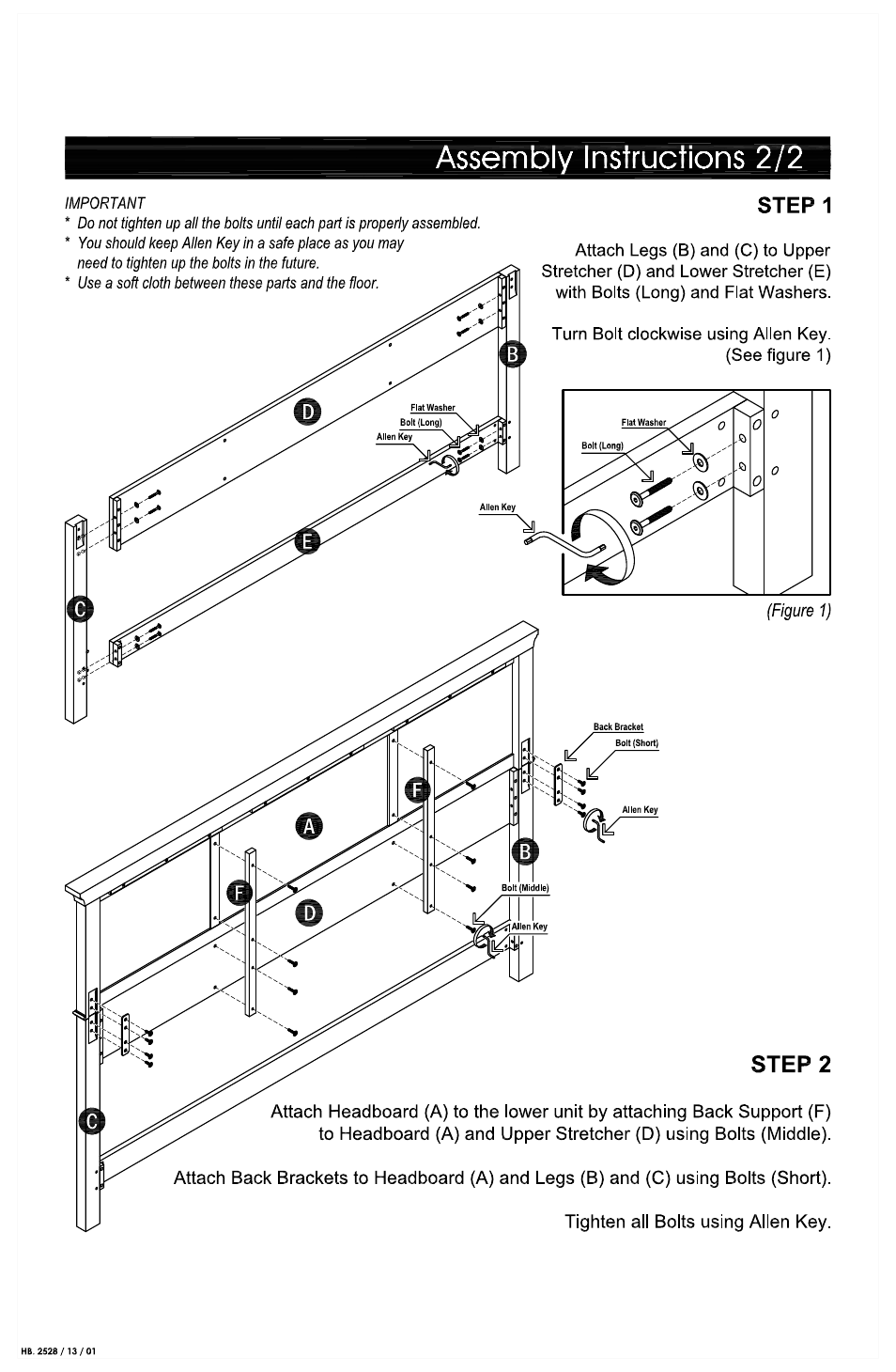 Home Styles 5529-601 User Manual | Page 2 / 3