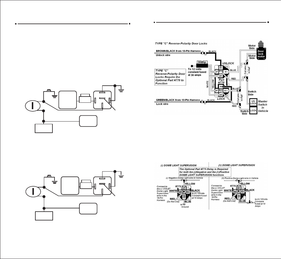 Neutral safety switch optional connections | Bulldog Security INSTALLATION GUIDE OWNER'S GUIDE User Manual | Page 12 / 14