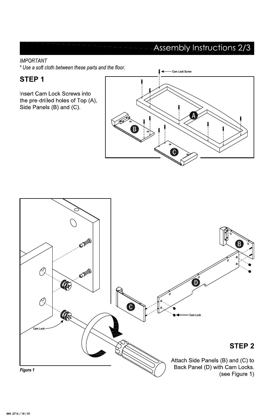 Home Styles 5549-041 User Manual | Page 2 / 4