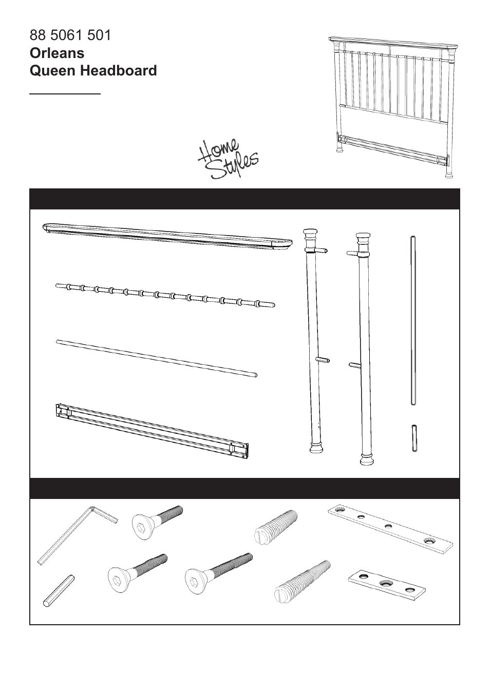 Home Styles 5061-501 User Manual | 3 pages