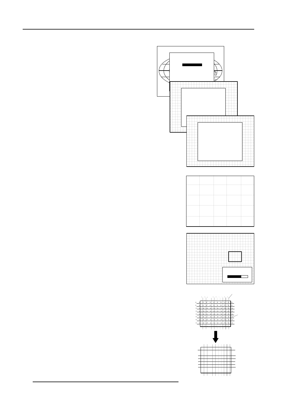 Random access adjustment mode, Convergence adjustment | Barco R9000901 User Manual | Page 37 / 55