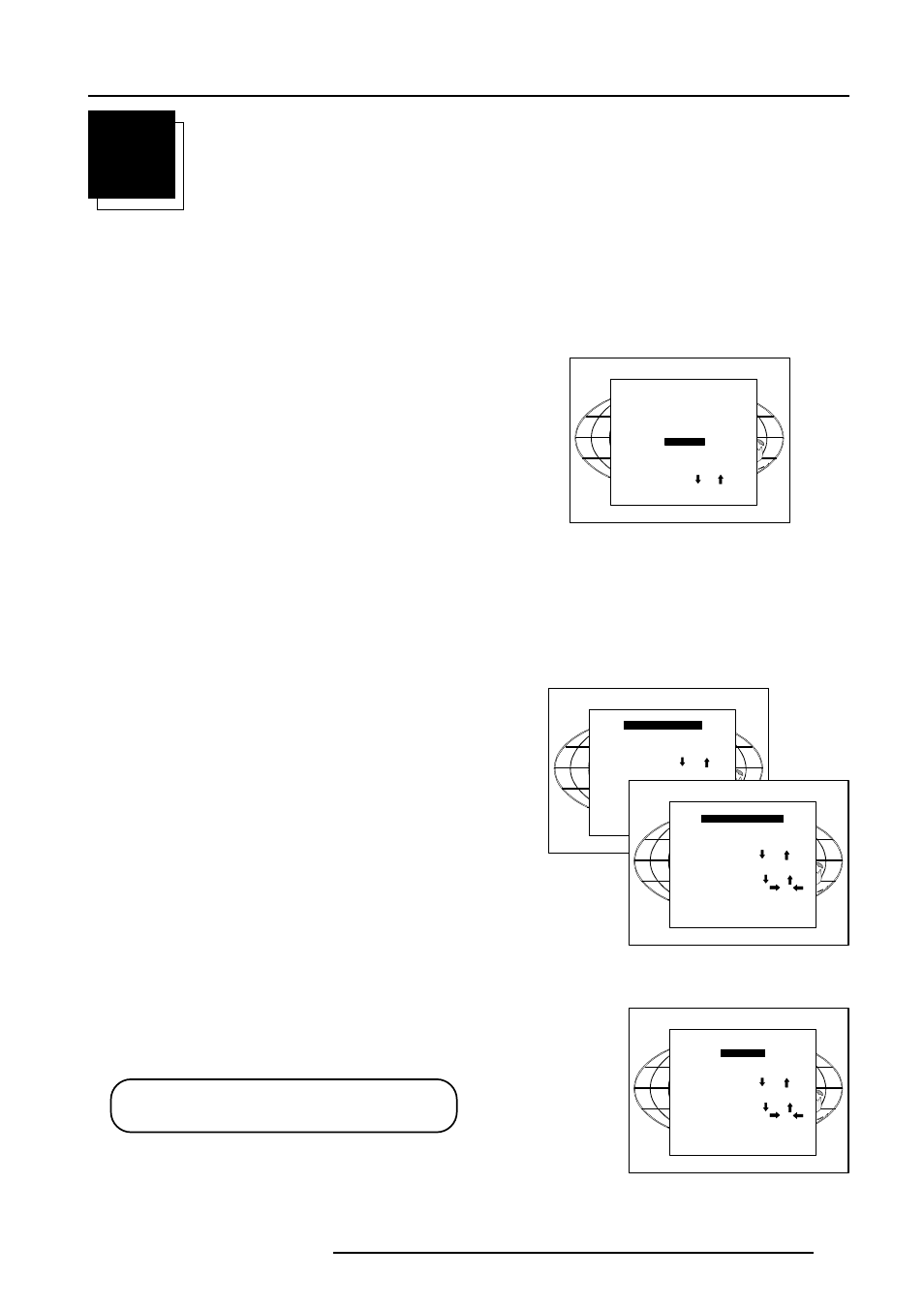 Orbiting, Orbiting (option), Orbiting mode toggle switches | Master/slave toggle, Orbiting on/off toggle (only in master orbiting) | Barco R9000901 User Manual | Page 50 / 55