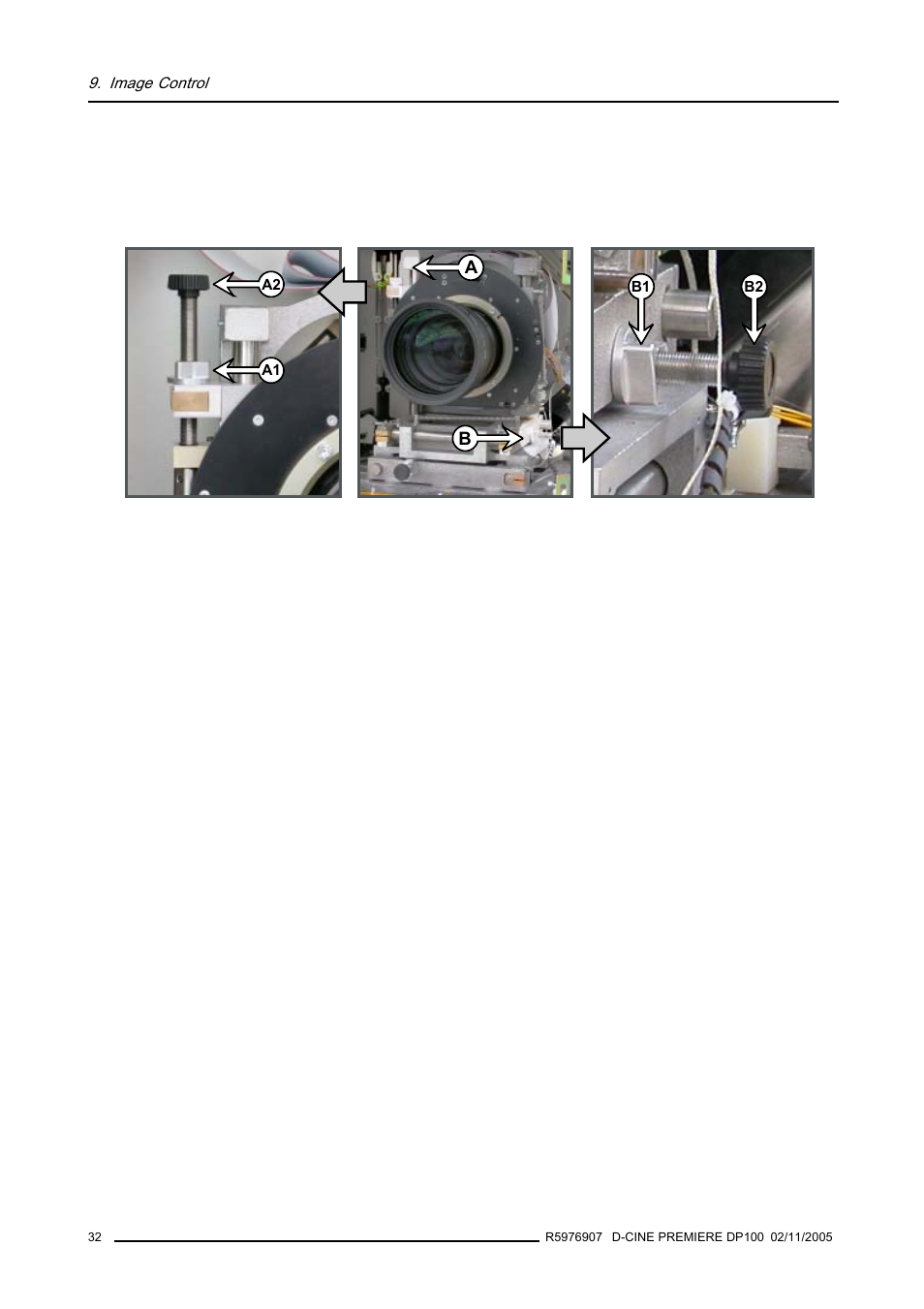 Image 9-7, Image 9-7) | Barco R9010111 User Manual | Page 36 / 51