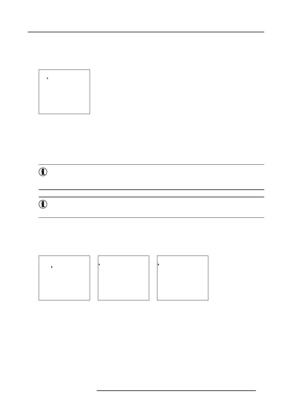 2 multiplier mode, Multiplier mode, Main menu line multiplier on/off | 2 multiplier mode what can be selected, Start up the multiplier mode | Barco CINE7 R9010050 User Manual | Page 39 / 115