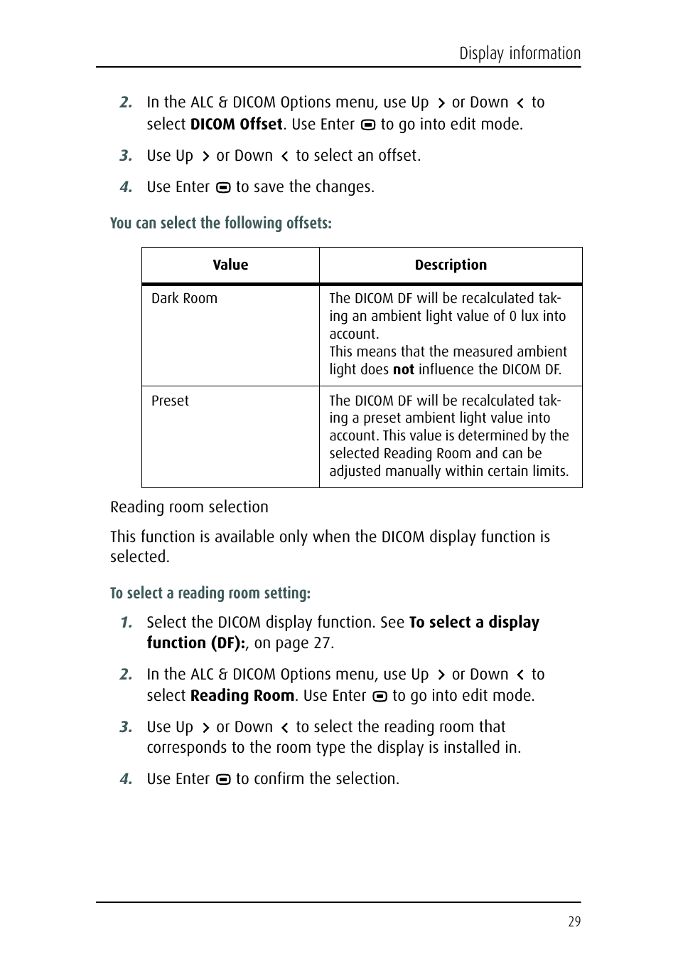 Barco Nio Fusion 4MP User Manual | Page 29 / 35