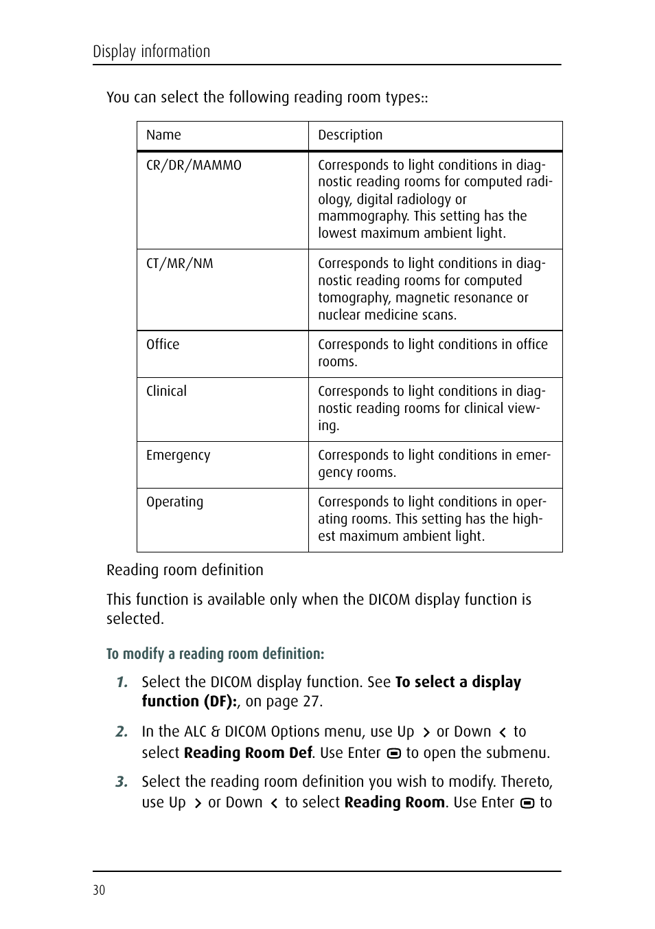 Barco Nio Fusion 4MP User Manual | Page 30 / 35