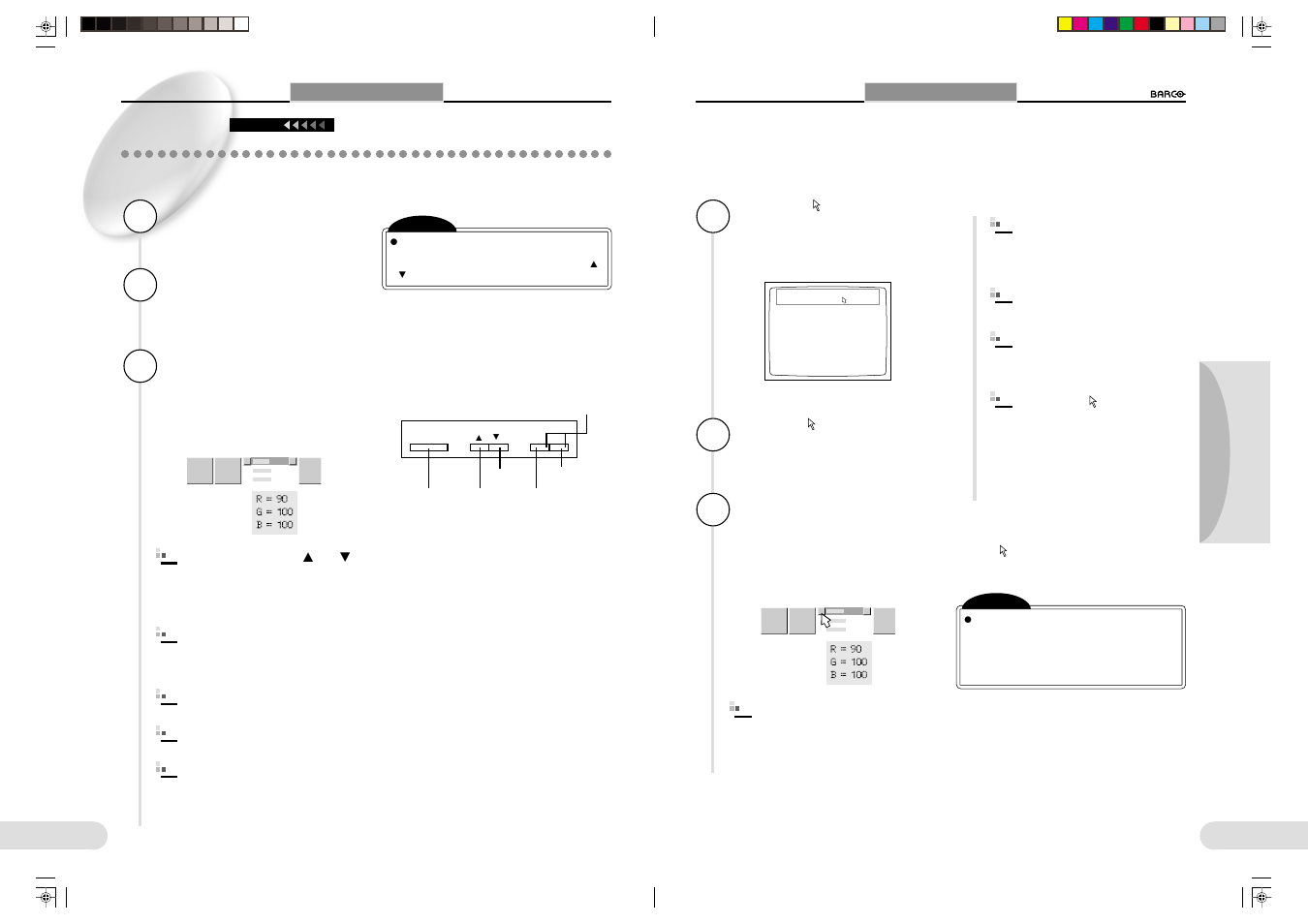 Barco 1280 User Manual | Page 16 / 26