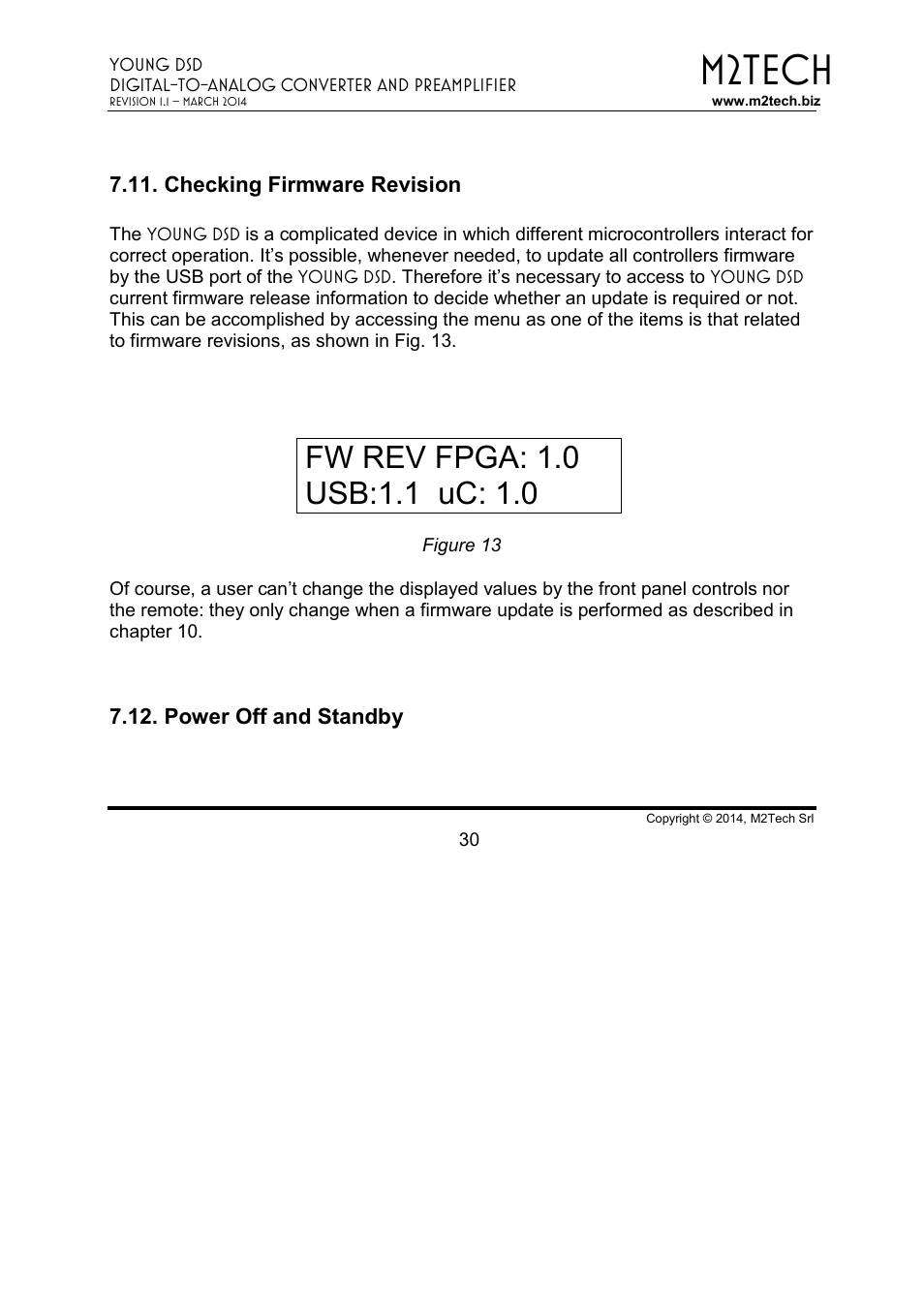 M2tech | M2TECH Young DSD User Manual | Page 30 / 88