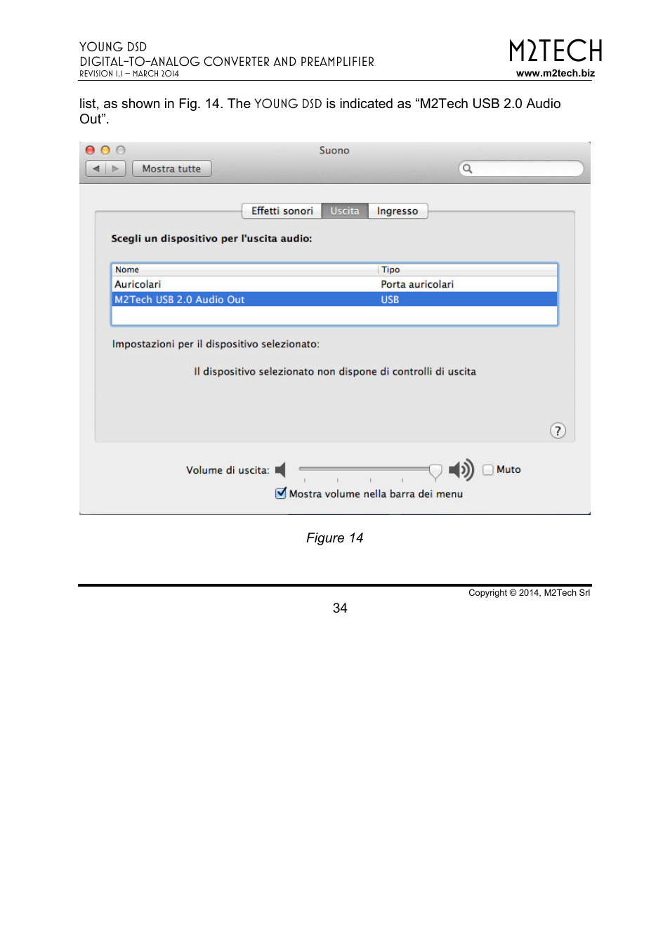 M2tech | M2TECH Young DSD User Manual | Page 34 / 88