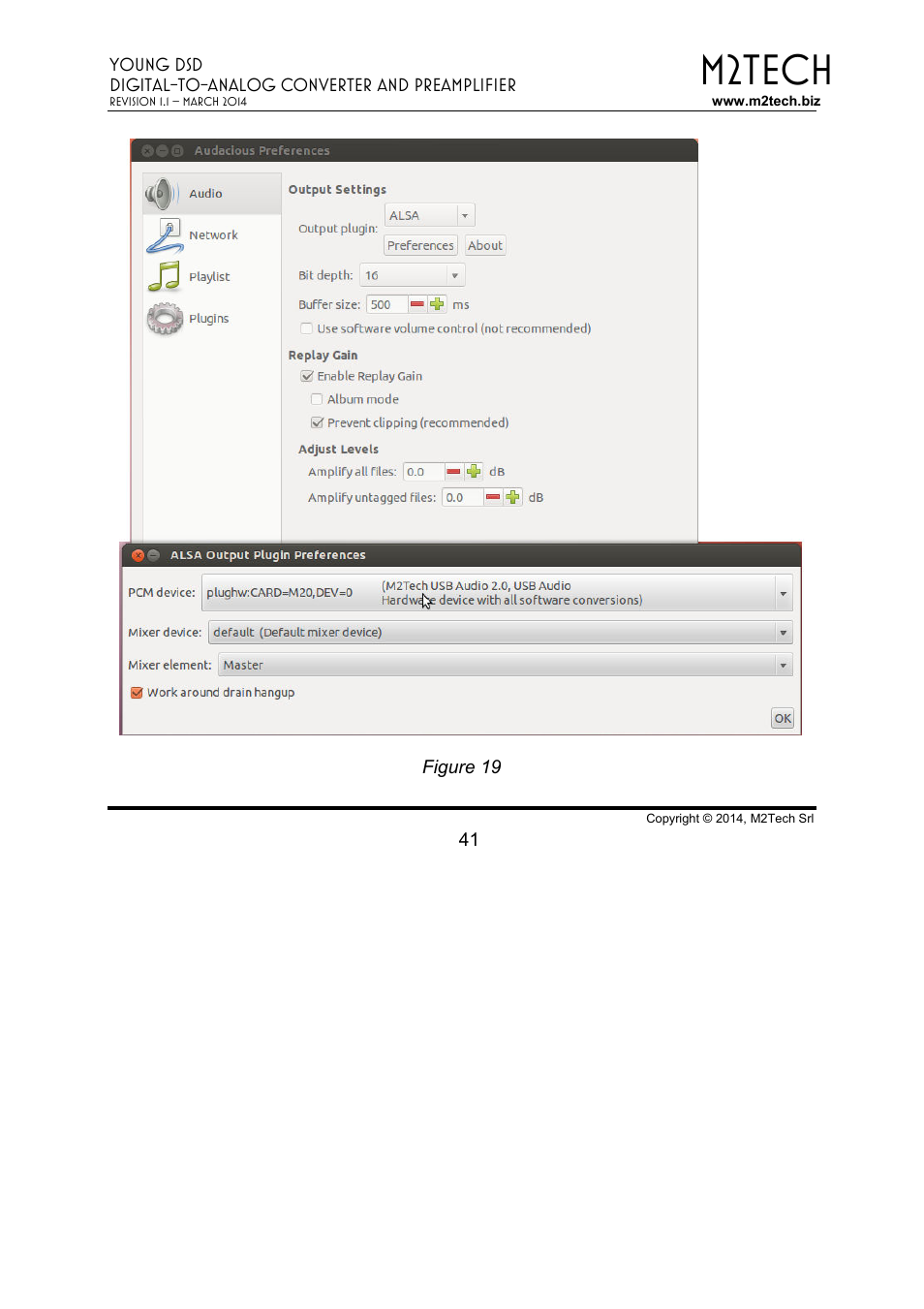 M2tech | M2TECH Young DSD User Manual | Page 41 / 88