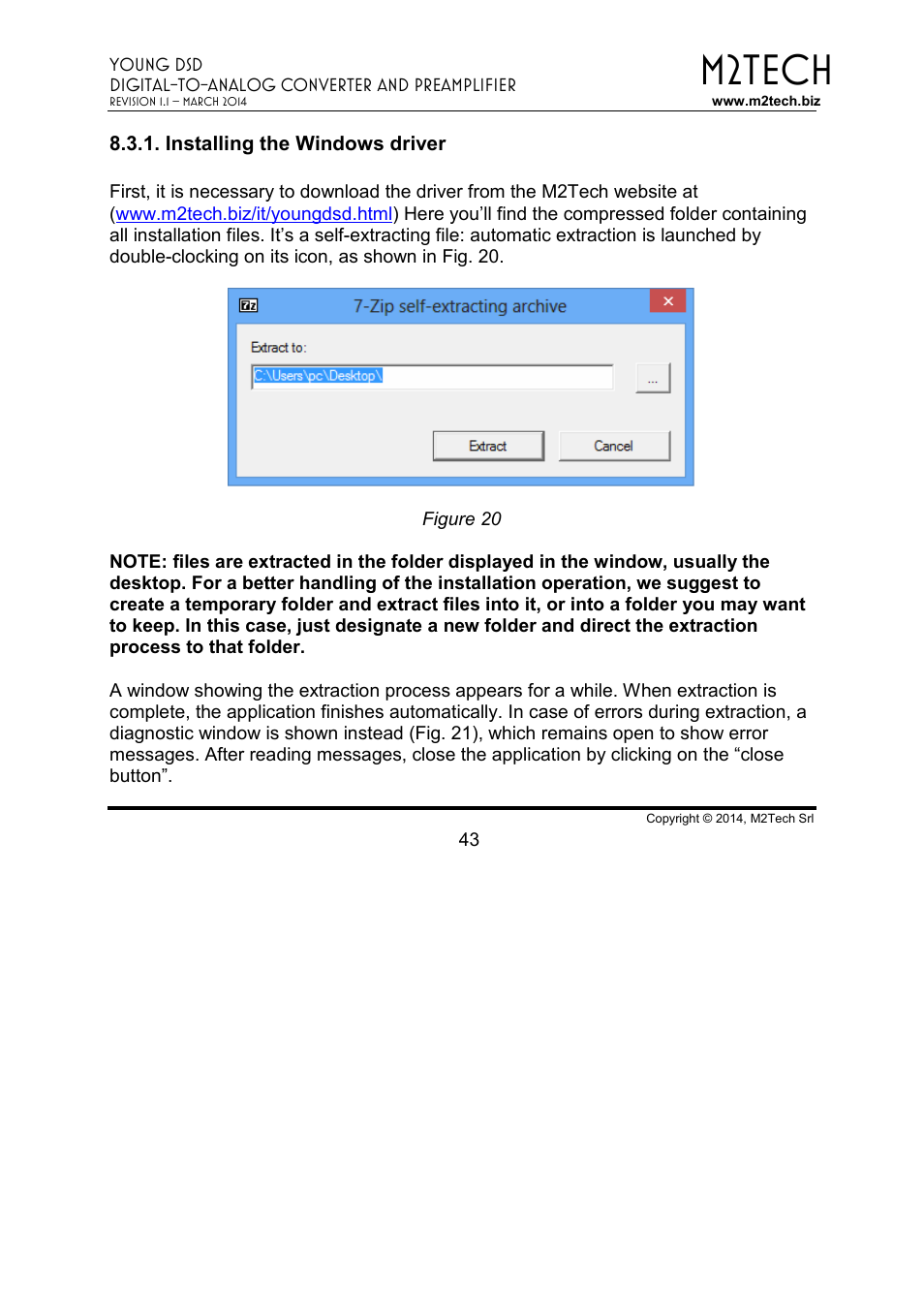M2tech | M2TECH Young DSD User Manual | Page 43 / 88
