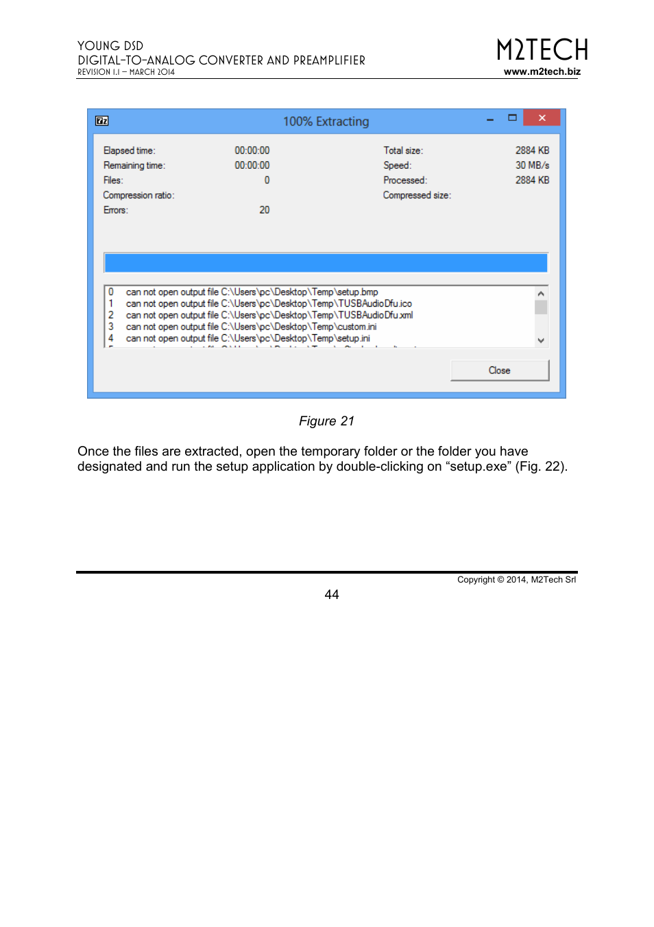 M2tech | M2TECH Young DSD User Manual | Page 44 / 88