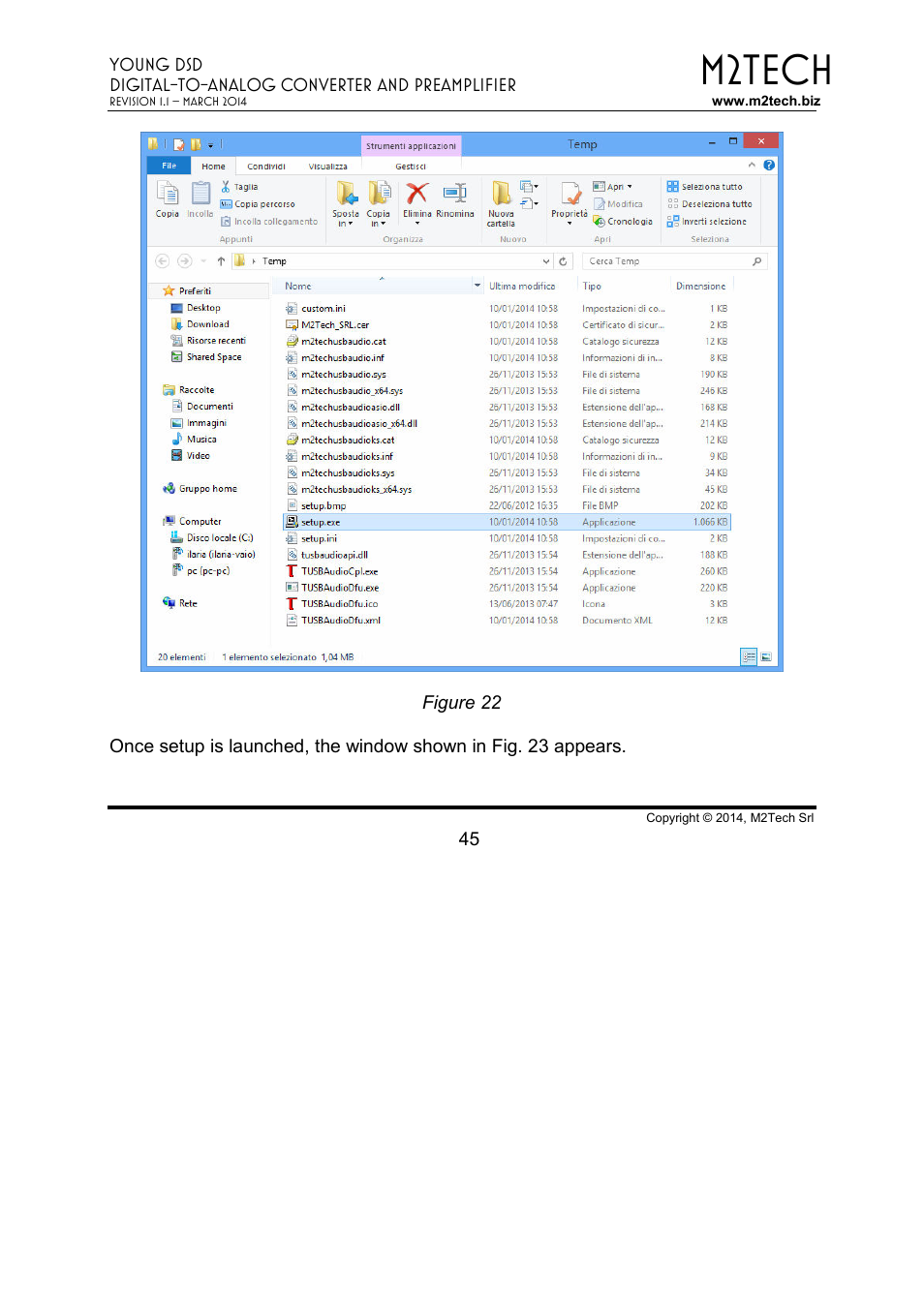 M2tech | M2TECH Young DSD User Manual | Page 45 / 88