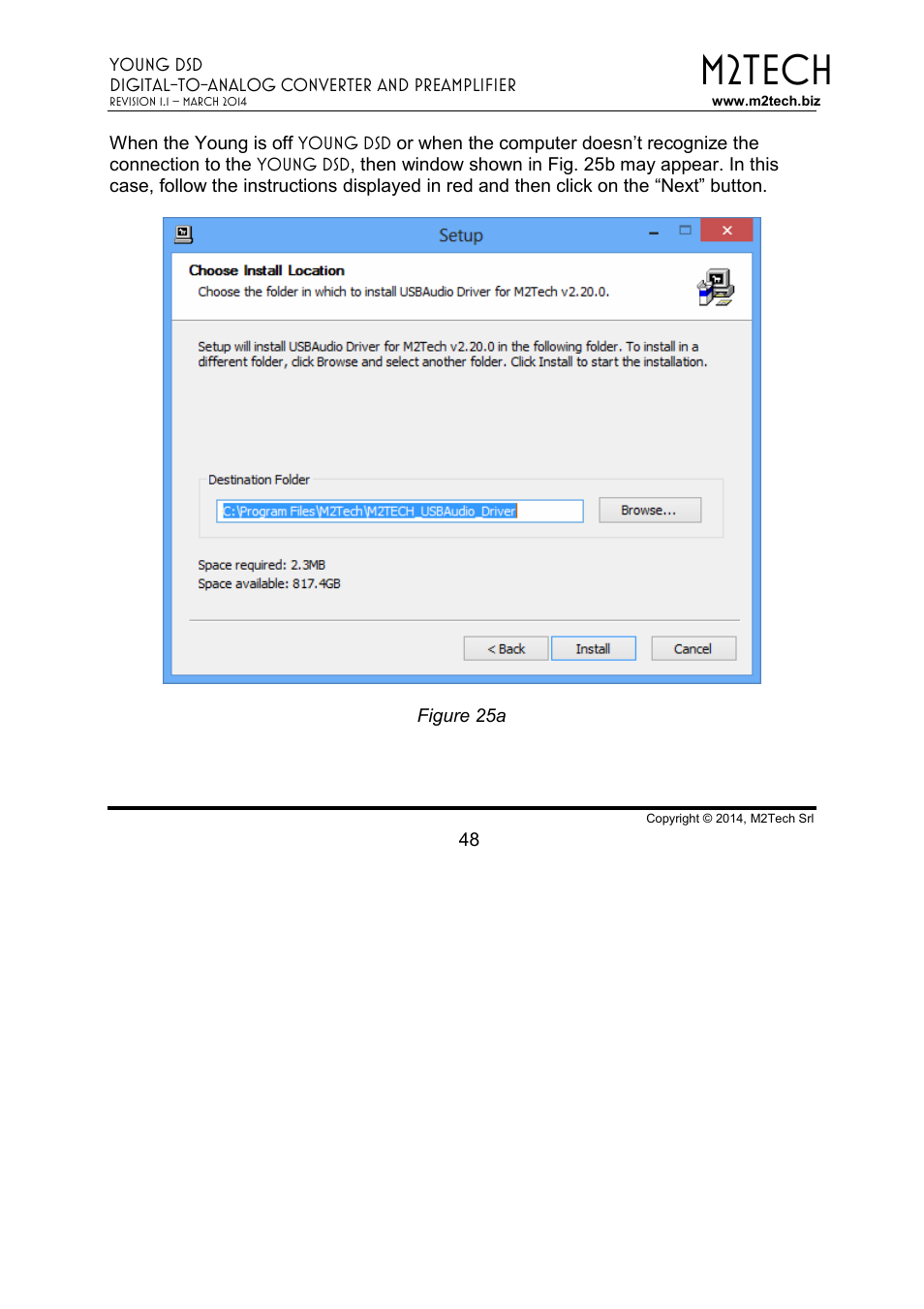 M2tech | M2TECH Young DSD User Manual | Page 48 / 88