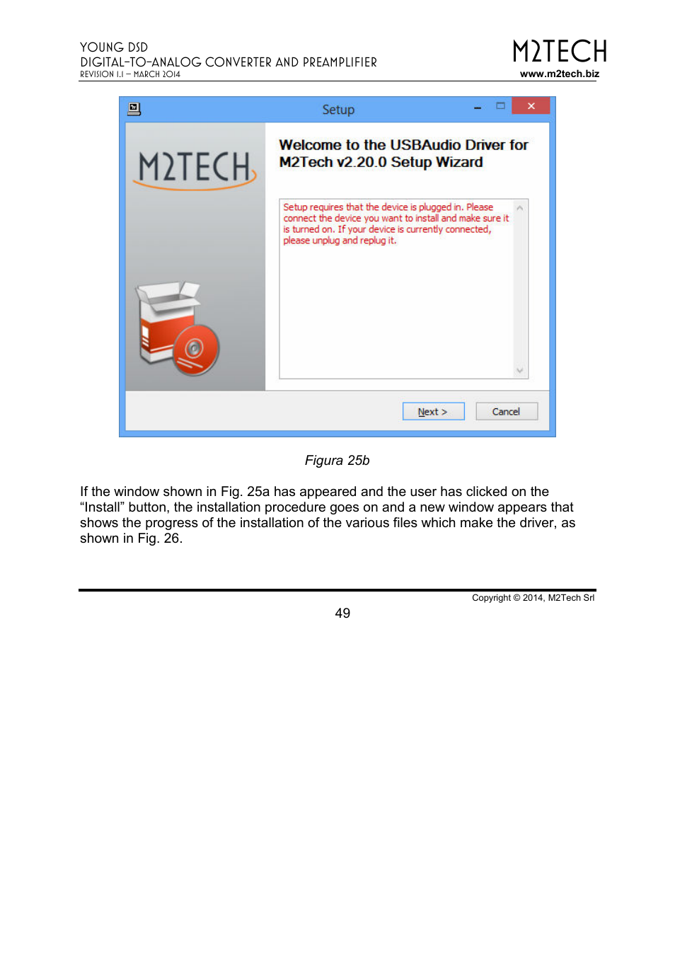 M2tech | M2TECH Young DSD User Manual | Page 49 / 88